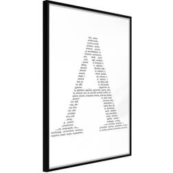 Arkiio Affisch Letter A [Poster] 20x30 Poster